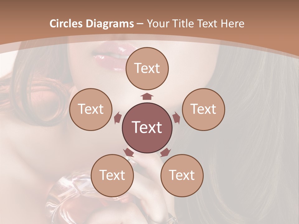 Spray Fragrance Perfume PowerPoint Template