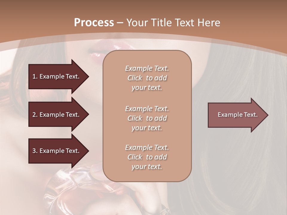 Spray Fragrance Perfume PowerPoint Template