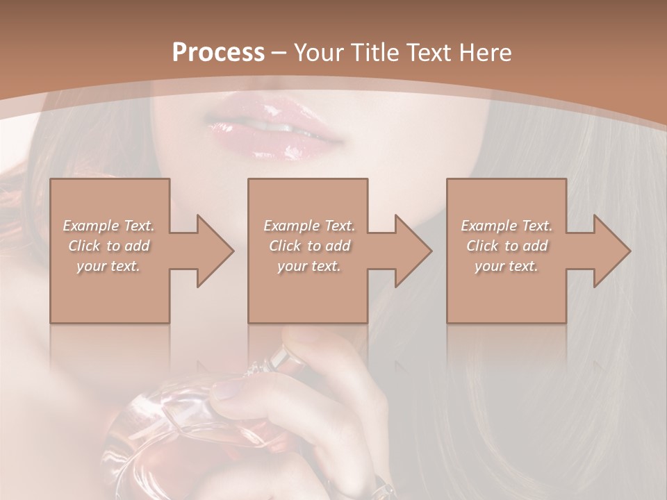 Spray Fragrance Perfume PowerPoint Template