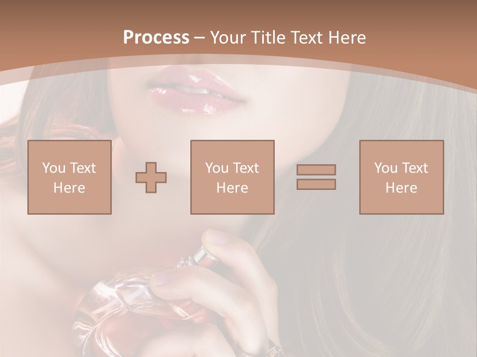 Spray Fragrance Perfume PowerPoint Template