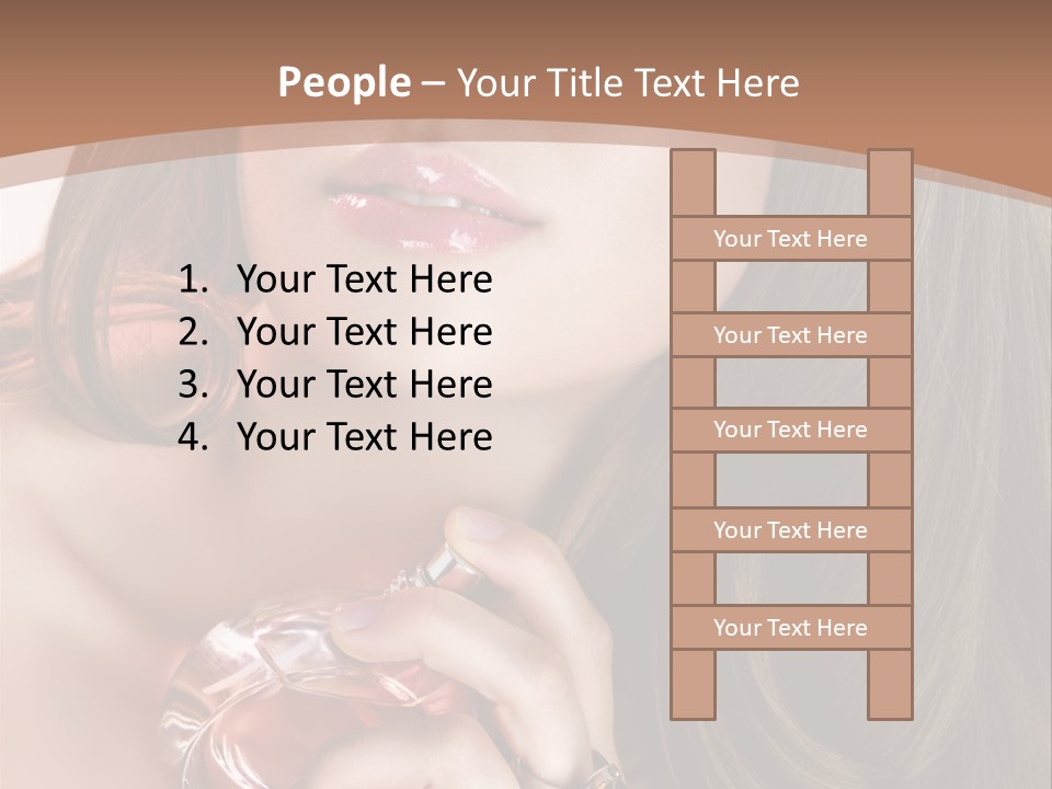 Spray Fragrance Perfume PowerPoint Template