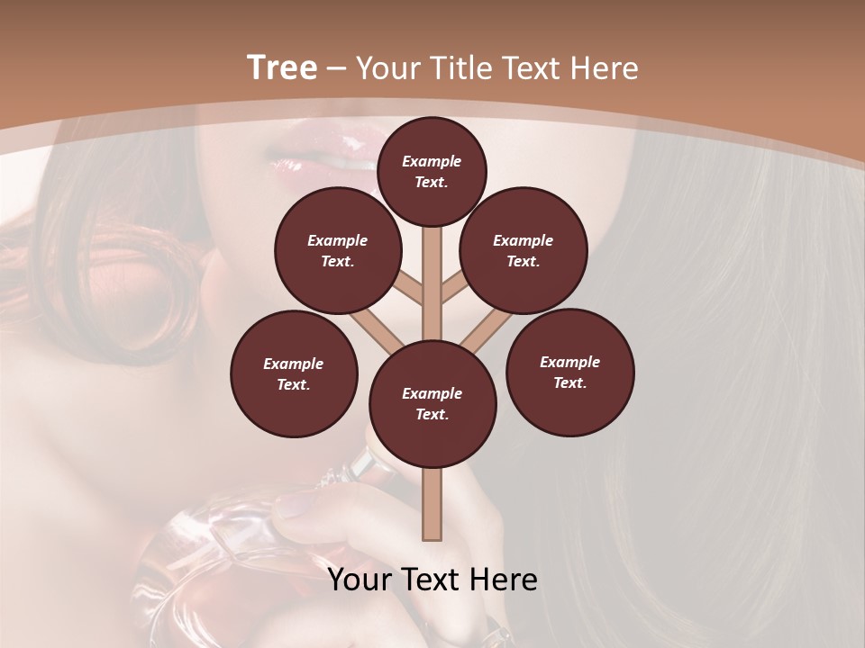 Spray Fragrance Perfume PowerPoint Template