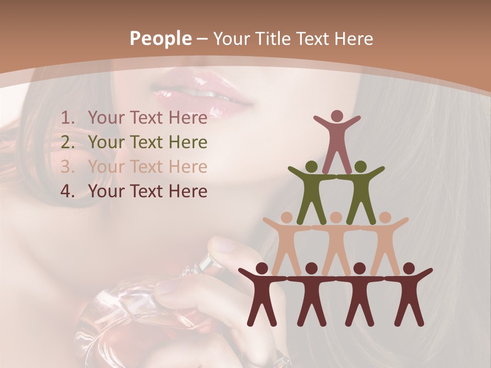 Spray Fragrance Perfume PowerPoint Template