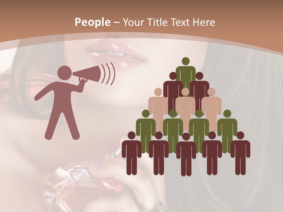 Spray Fragrance Perfume PowerPoint Template