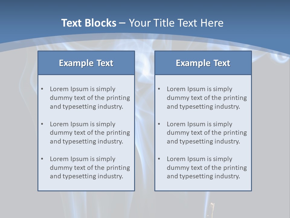 Faith Silky Trail PowerPoint Template