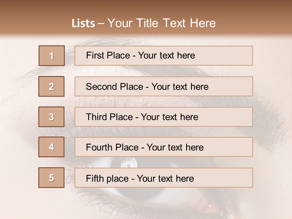 Young Skin Glamour PowerPoint Template