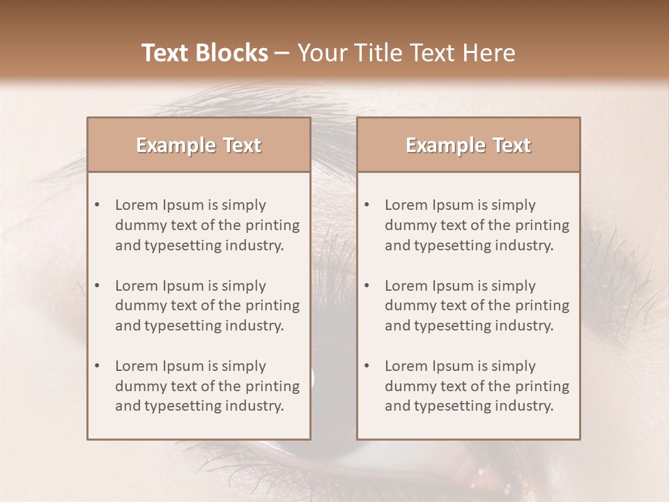 Young Skin Glamour PowerPoint Template