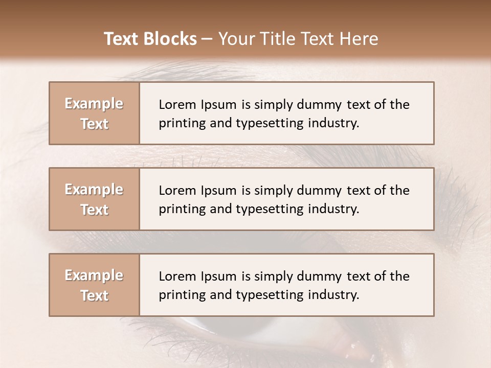 Young Skin Glamour PowerPoint Template