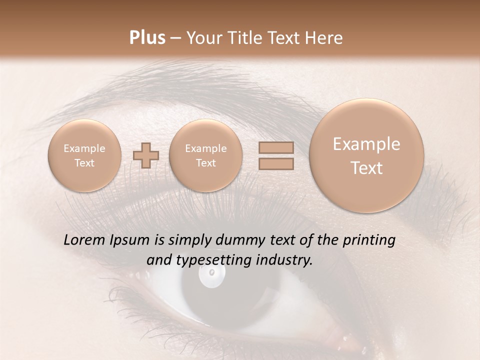 Young Skin Glamour PowerPoint Template