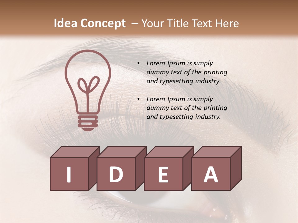 Young Skin Glamour PowerPoint Template