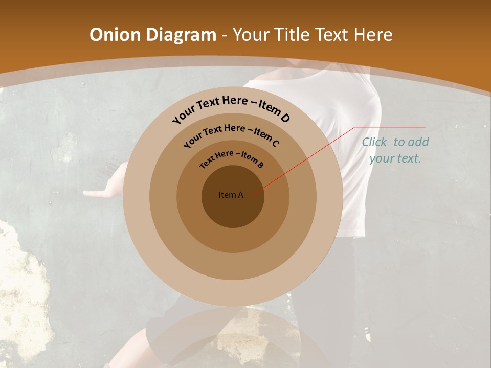 A Woman Is Dancing On A Wooden Floor PowerPoint Template