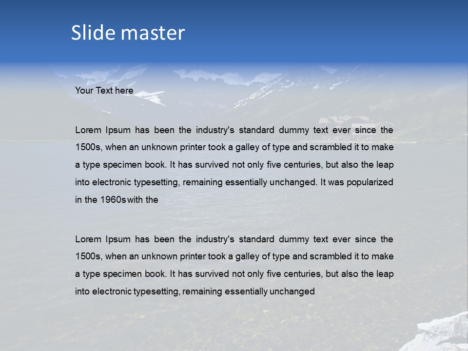 Duma Building Ryad PowerPoint Template