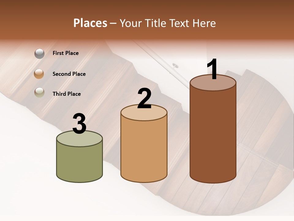 Curve Step Turn PowerPoint Template