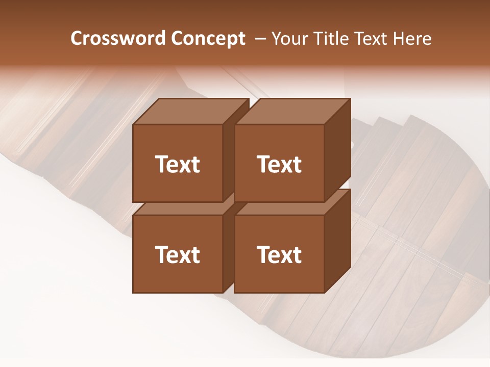 Curve Step Turn PowerPoint Template