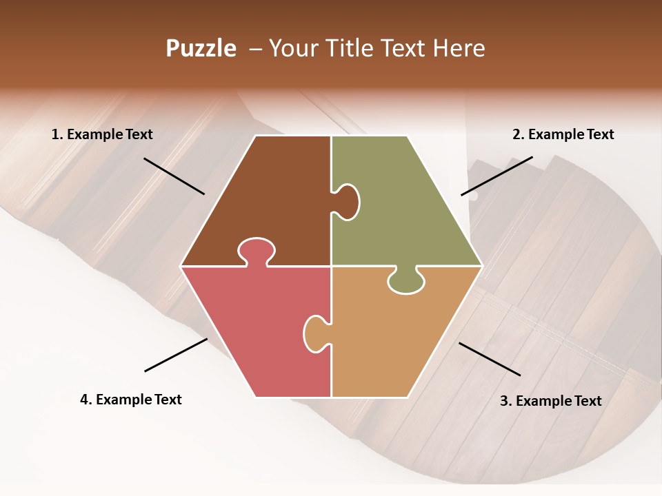 Curve Step Turn PowerPoint Template