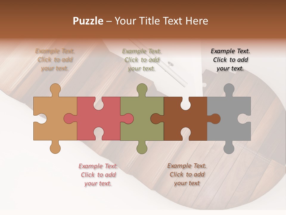 Curve Step Turn PowerPoint Template