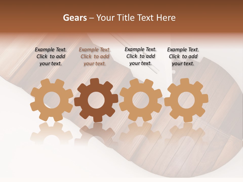 Curve Step Turn PowerPoint Template