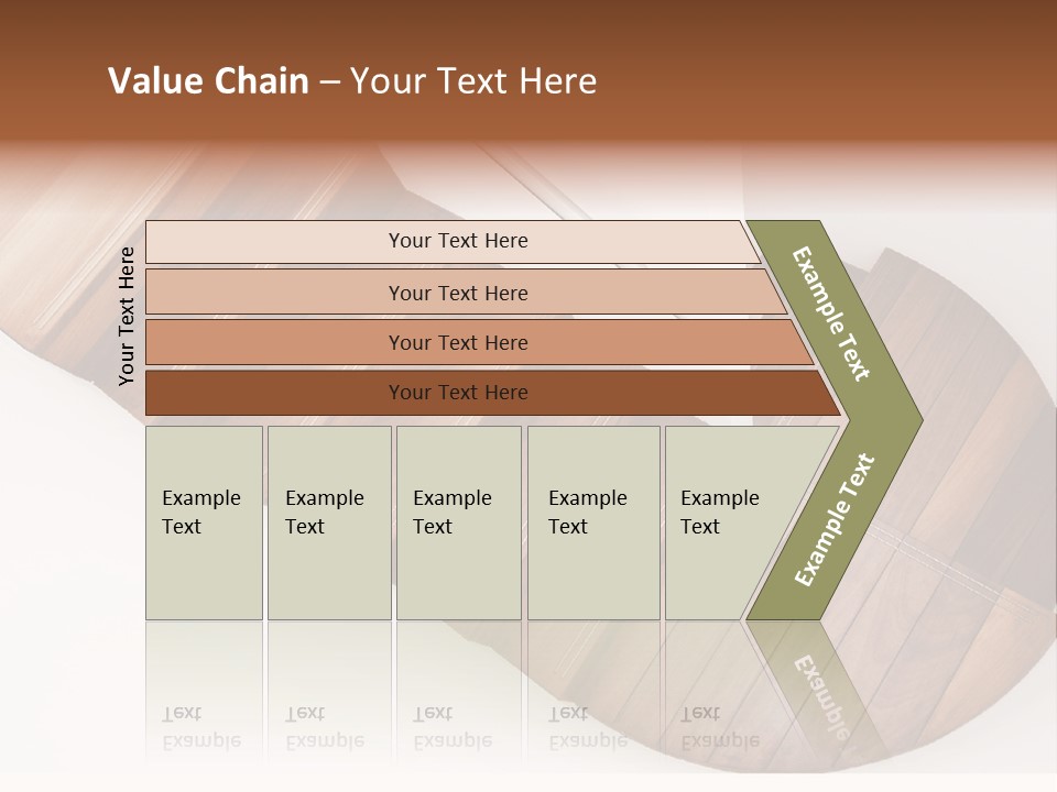 Curve Step Turn PowerPoint Template