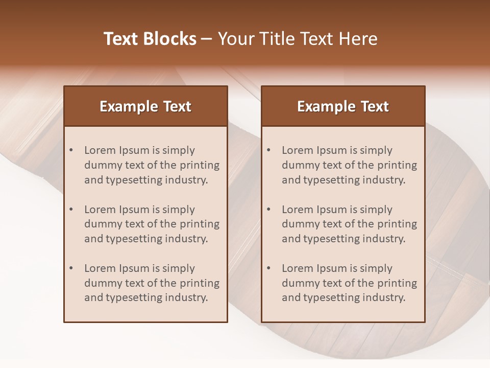 Curve Step Turn PowerPoint Template