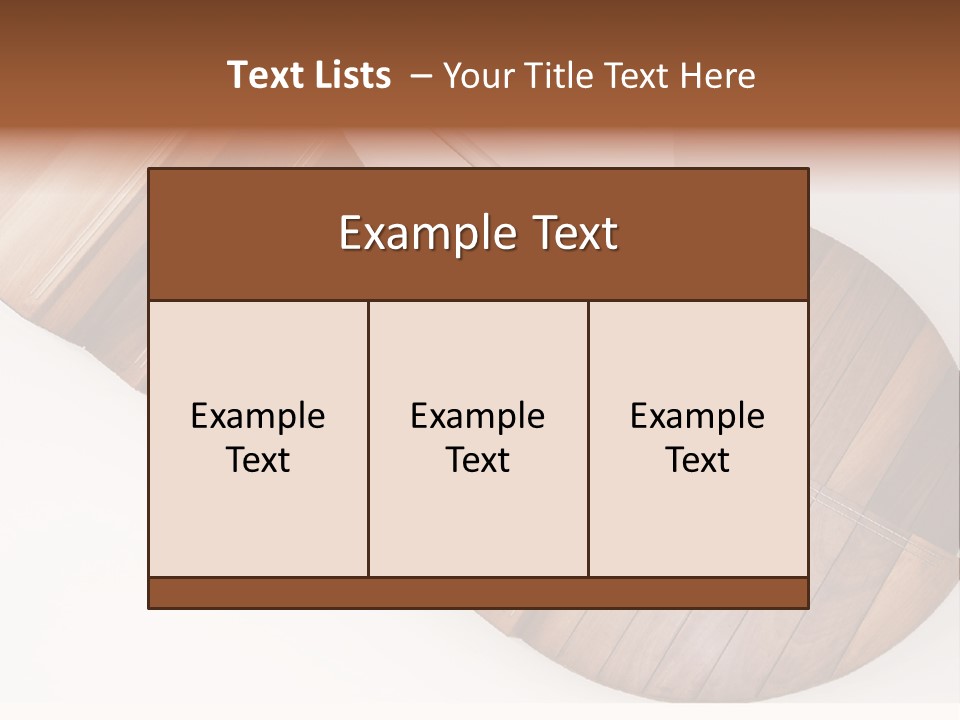 Curve Step Turn PowerPoint Template