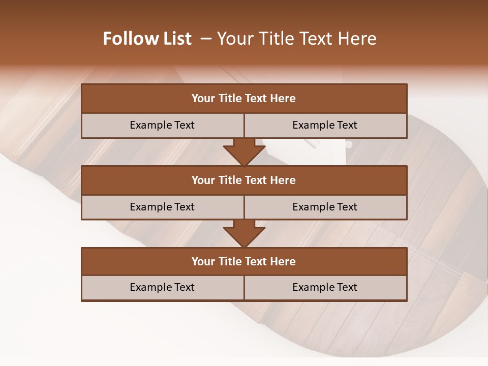 Curve Step Turn PowerPoint Template