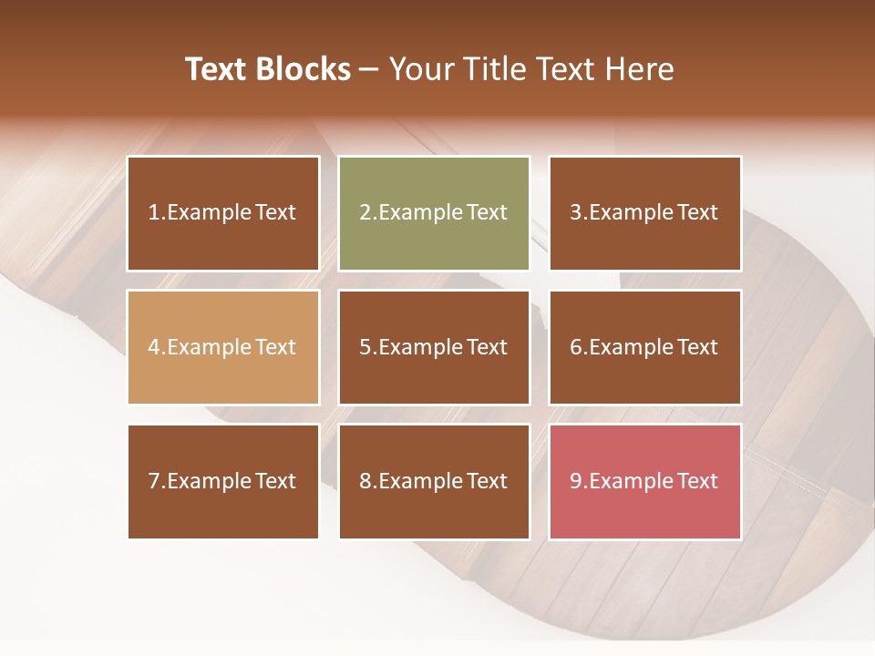 Curve Step Turn PowerPoint Template