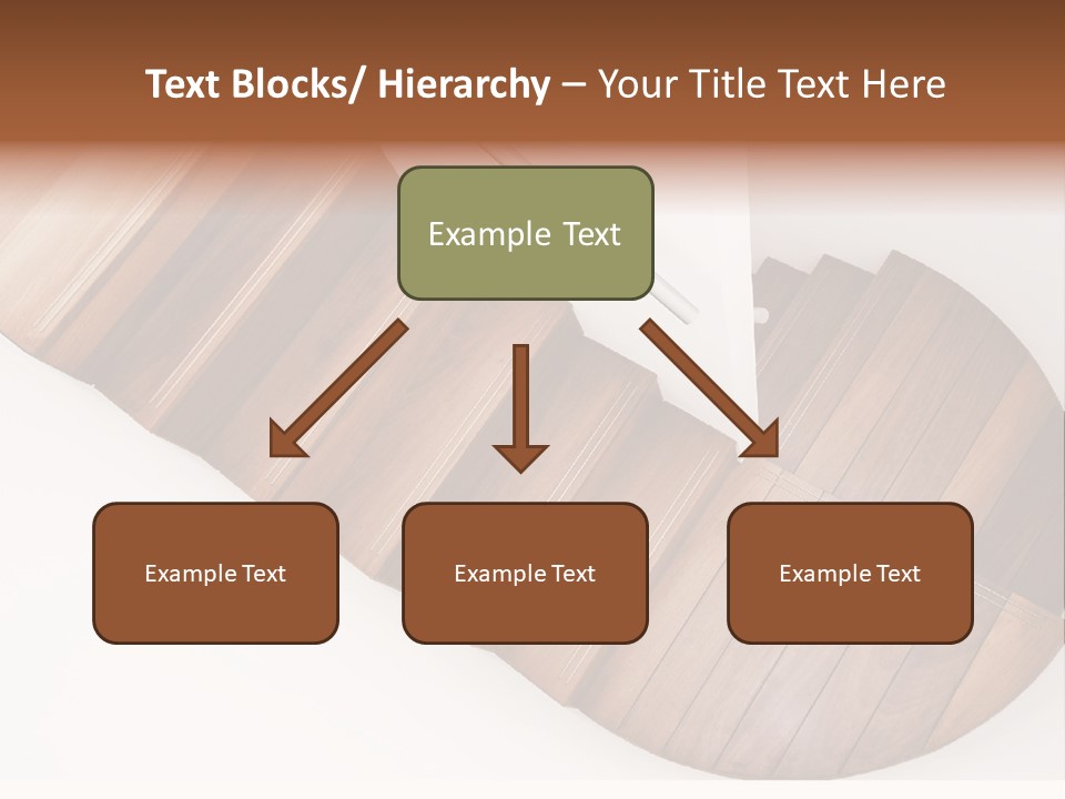 Curve Step Turn PowerPoint Template