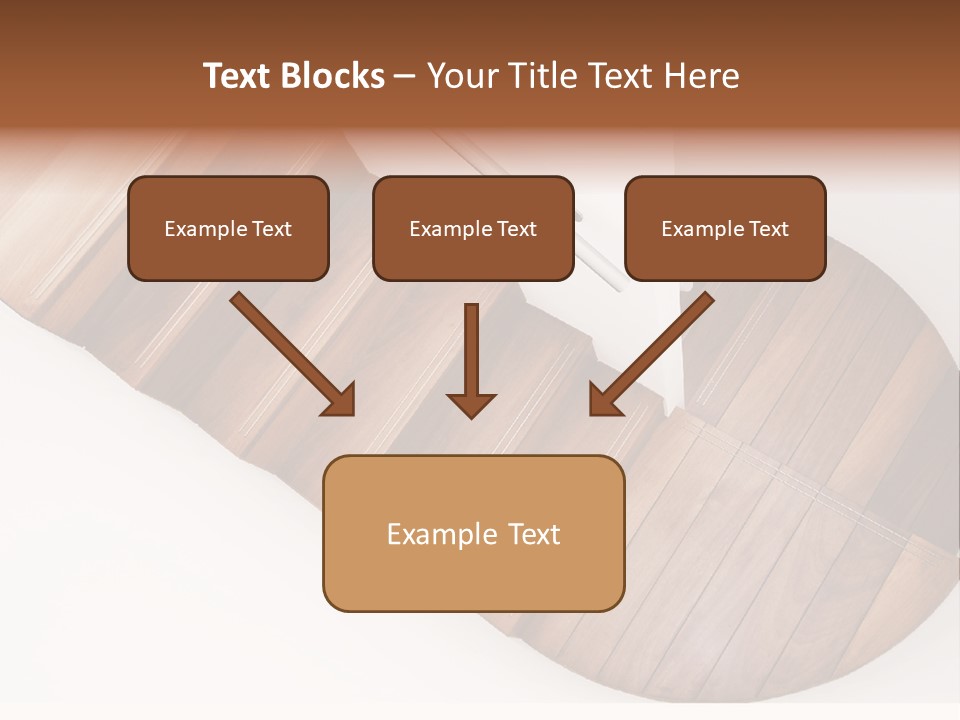 Curve Step Turn PowerPoint Template