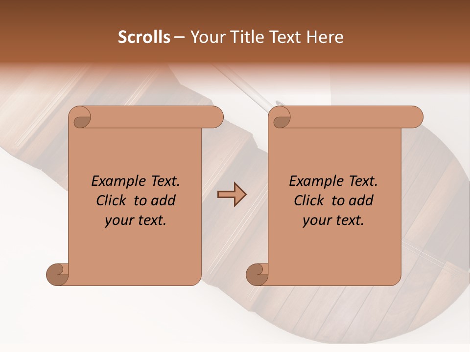 Curve Step Turn PowerPoint Template
