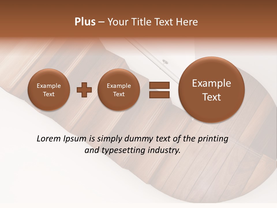 Curve Step Turn PowerPoint Template