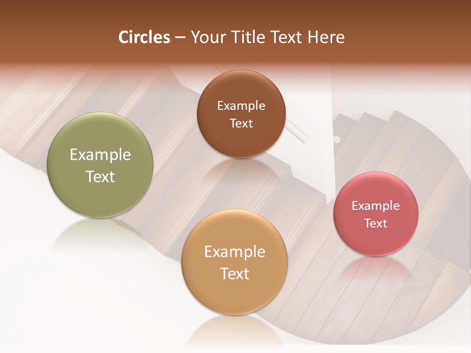 Curve Step Turn PowerPoint Template