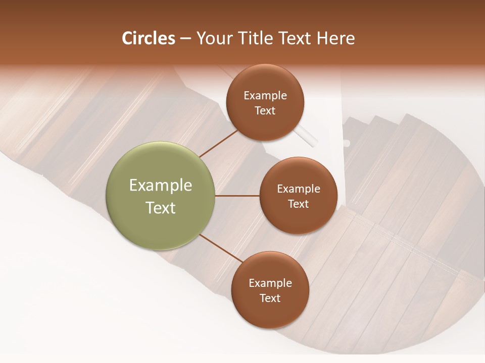 Curve Step Turn PowerPoint Template
