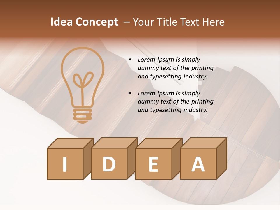 Curve Step Turn PowerPoint Template