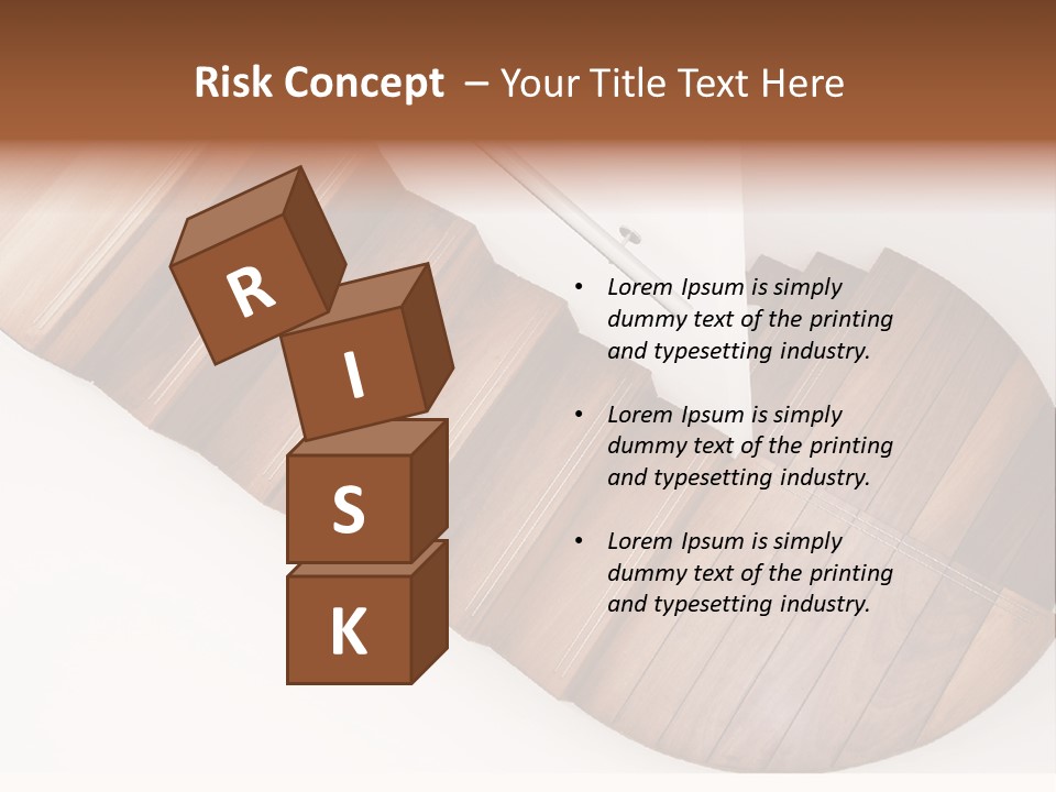 Curve Step Turn PowerPoint Template