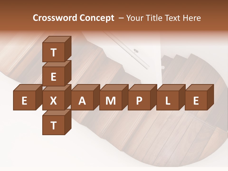 Curve Step Turn PowerPoint Template