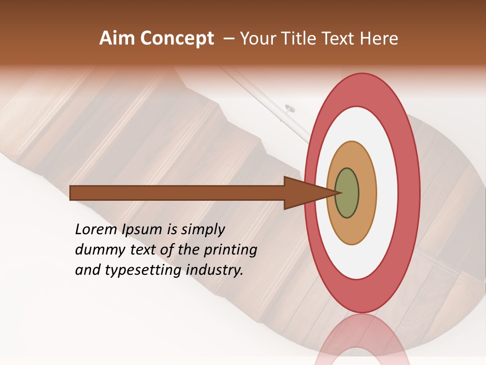 Curve Step Turn PowerPoint Template