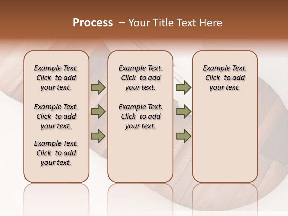 Curve Step Turn PowerPoint Template