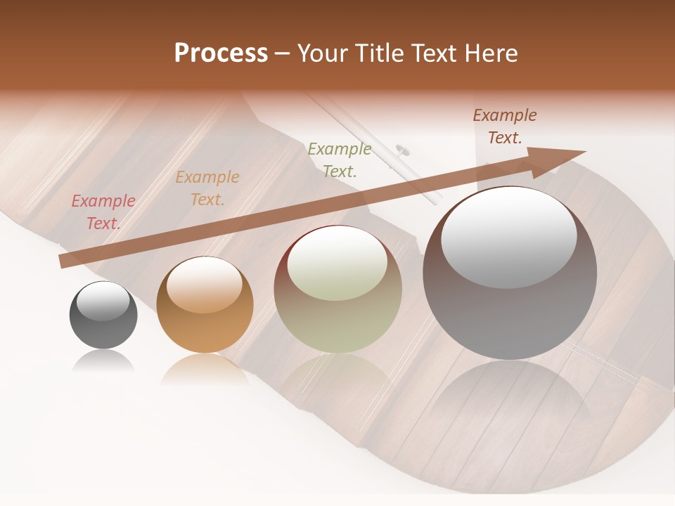 Curve Step Turn PowerPoint Template