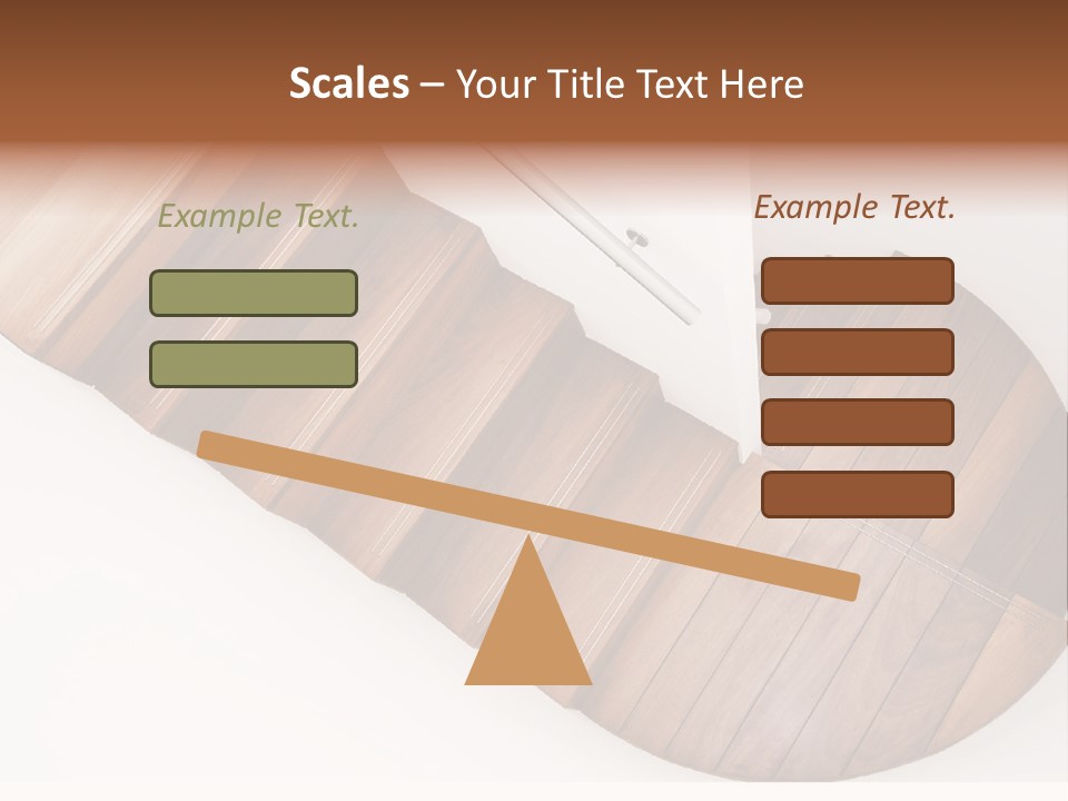 Curve Step Turn PowerPoint Template