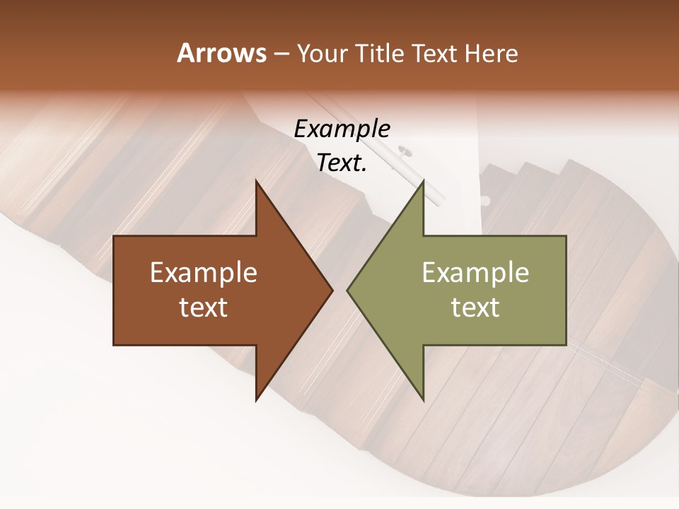 Curve Step Turn PowerPoint Template