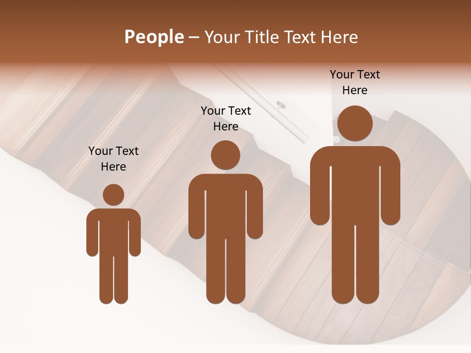 Curve Step Turn PowerPoint Template