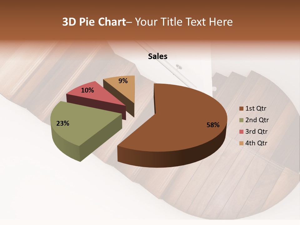 Curve Step Turn PowerPoint Template