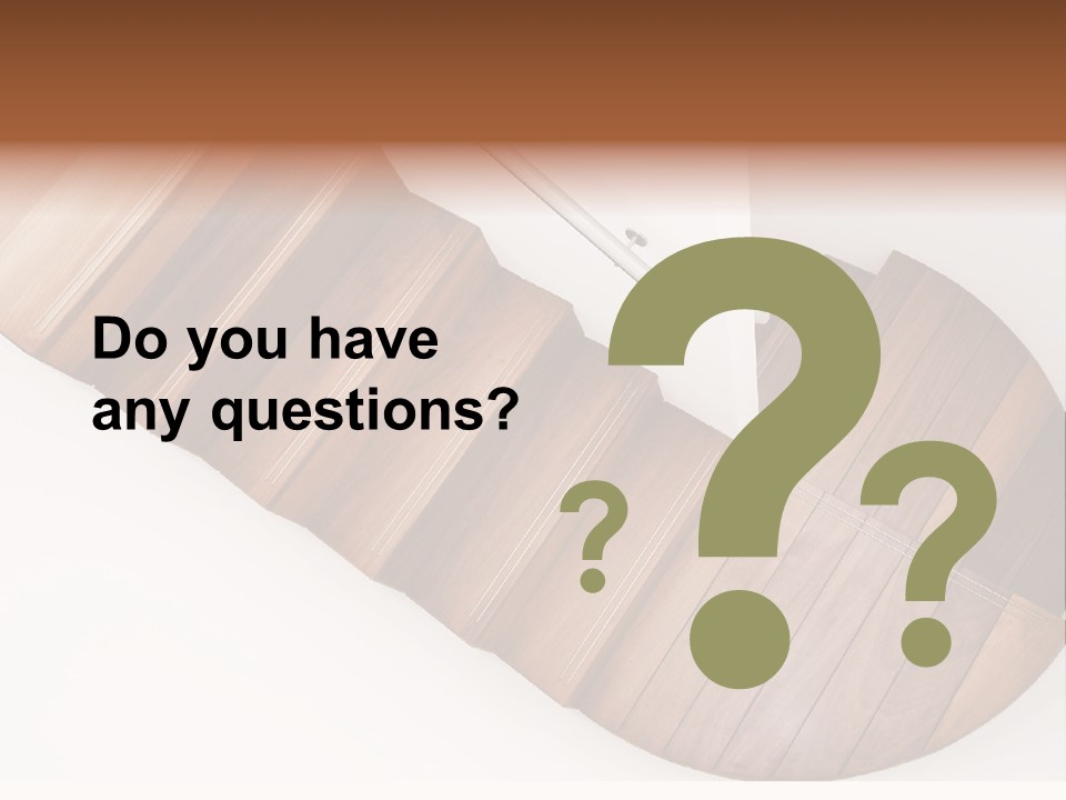 Curve Step Turn PowerPoint Template