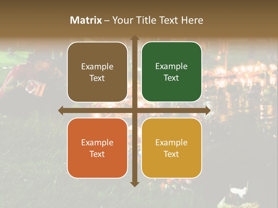 Workgroup Network Connected PowerPoint Template