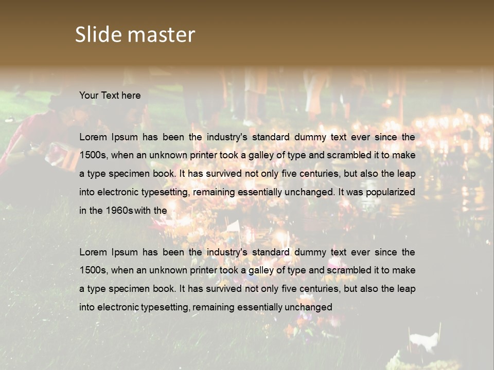 Workgroup Network Connected PowerPoint Template
