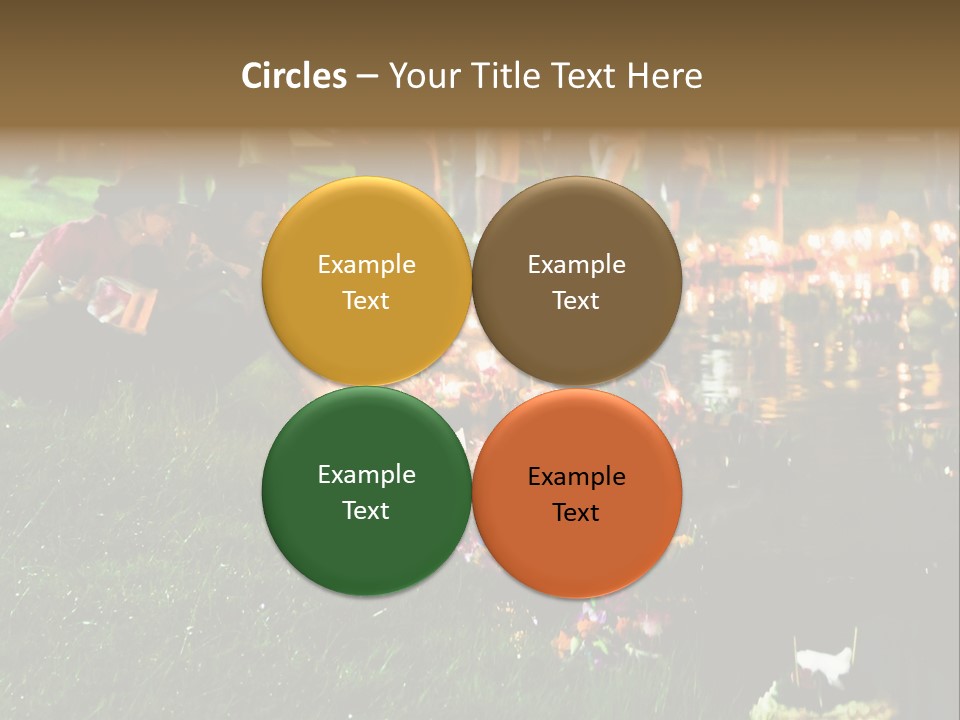 Workgroup Network Connected PowerPoint Template