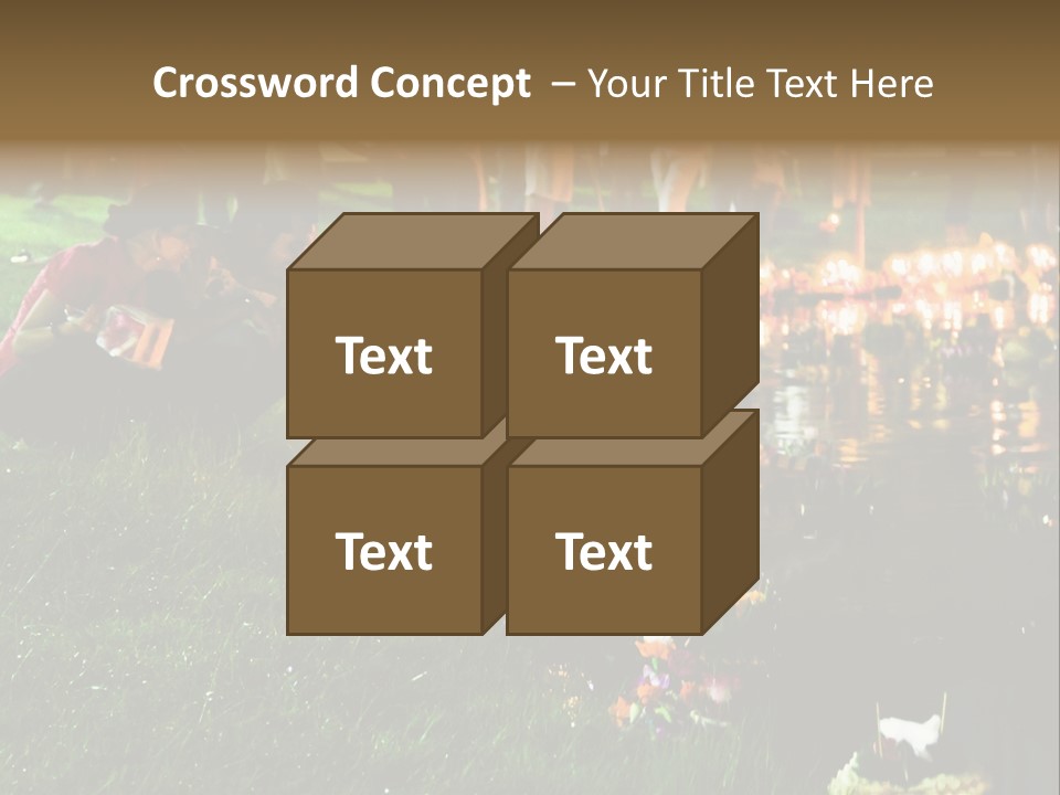 Workgroup Network Connected PowerPoint Template