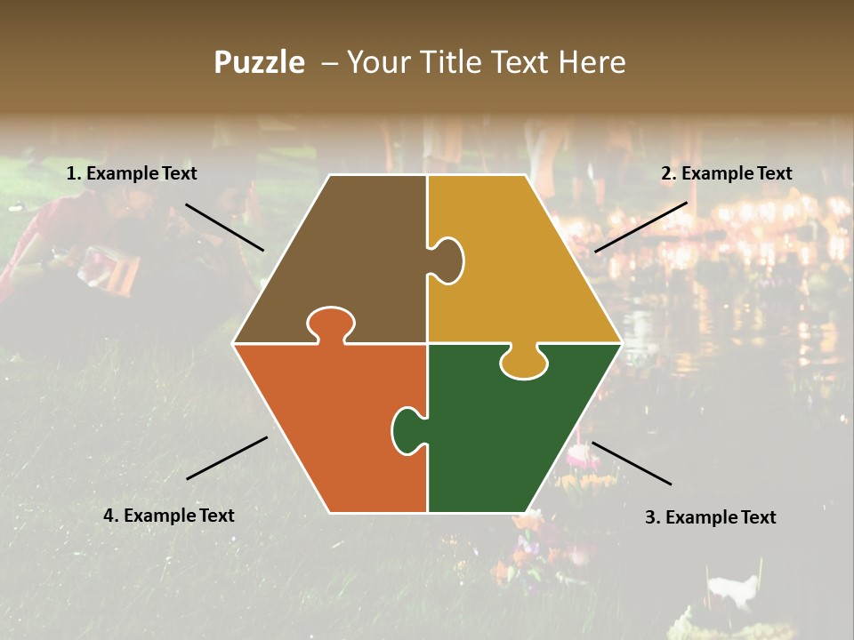 Workgroup Network Connected PowerPoint Template