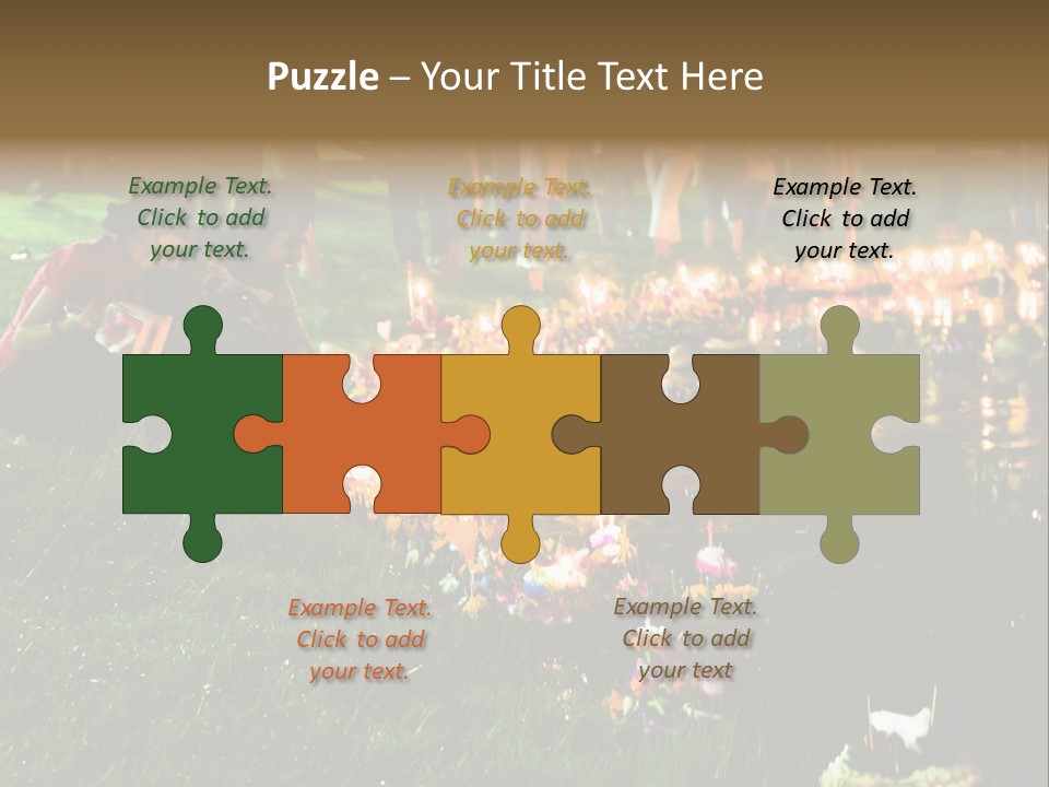 Workgroup Network Connected PowerPoint Template