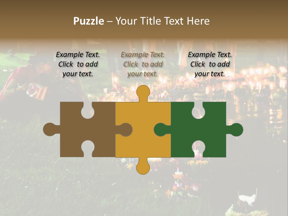 Workgroup Network Connected PowerPoint Template